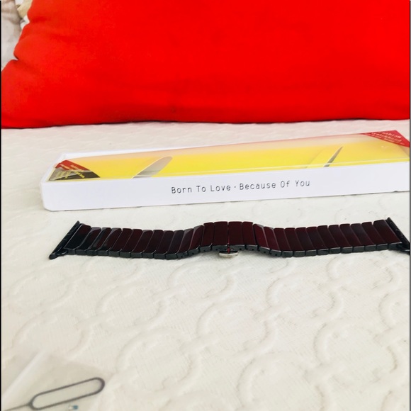 For IPhone Watch Black Stainless Steel Band,42mm - Picture 3 of 8